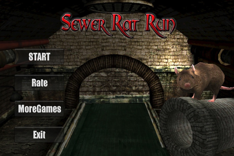 Screenshot Sewer Rat Run 3D! Plus Screenshot Sewer Rat Run 3D! Plus